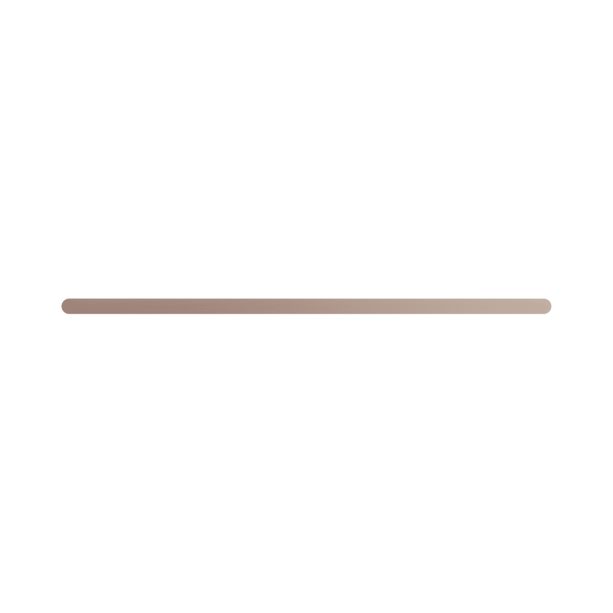 Bianca Double Towel Rail 800mm Brushed Bronze
