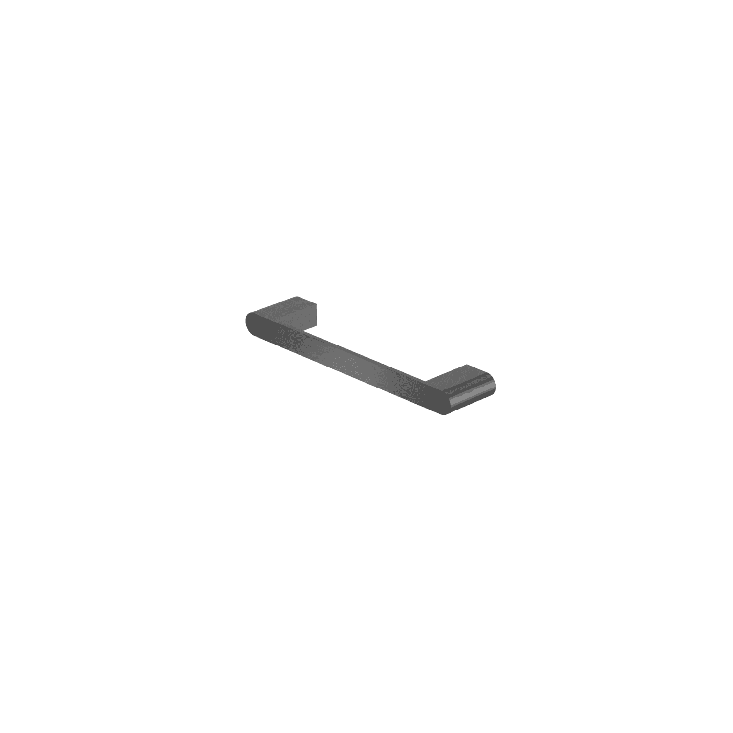 EX-DISPLAY Bianca Hand Towel Rail Gun Metal - Reno Spares