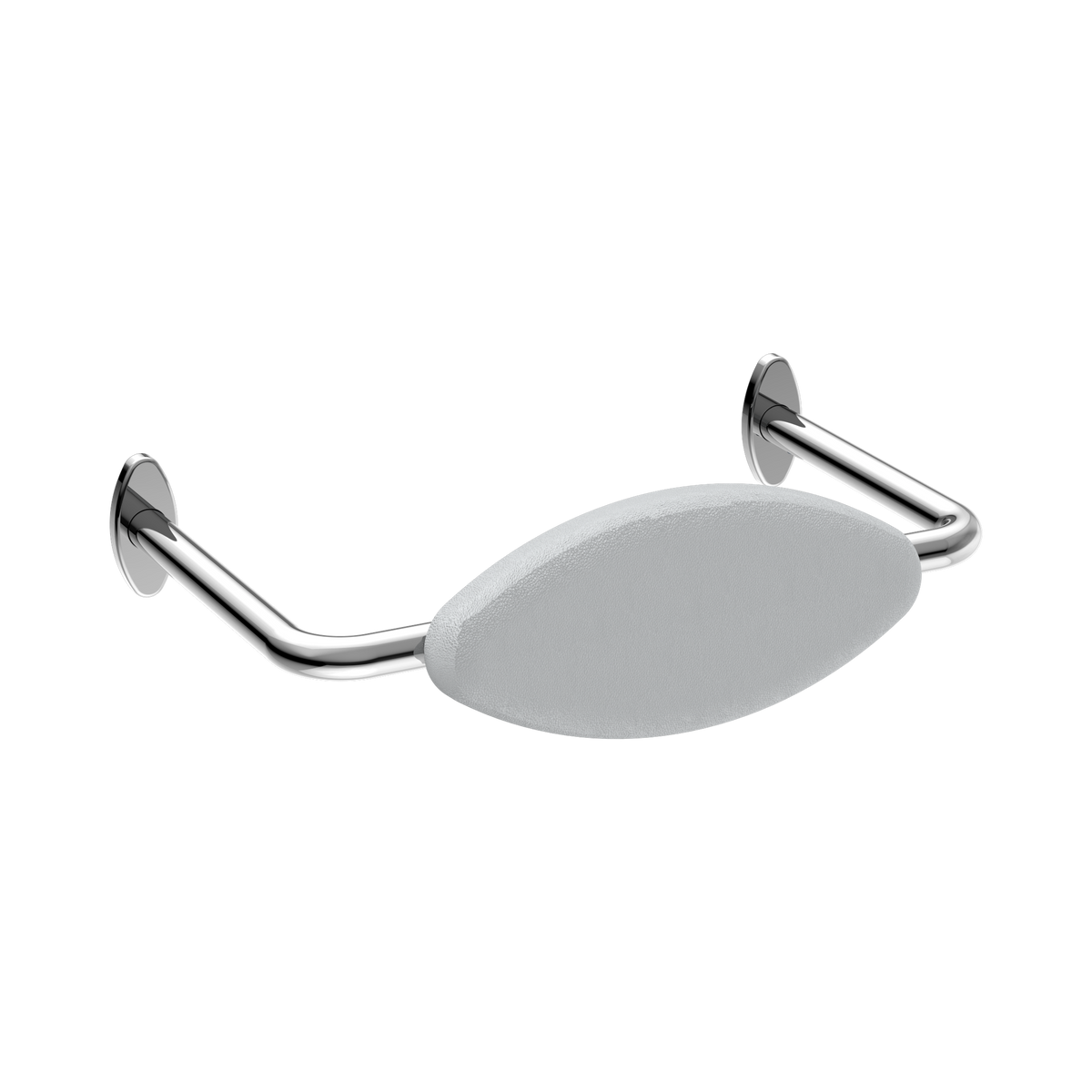 Mecca Care DDA Accessible Toilet Backrest Chrome