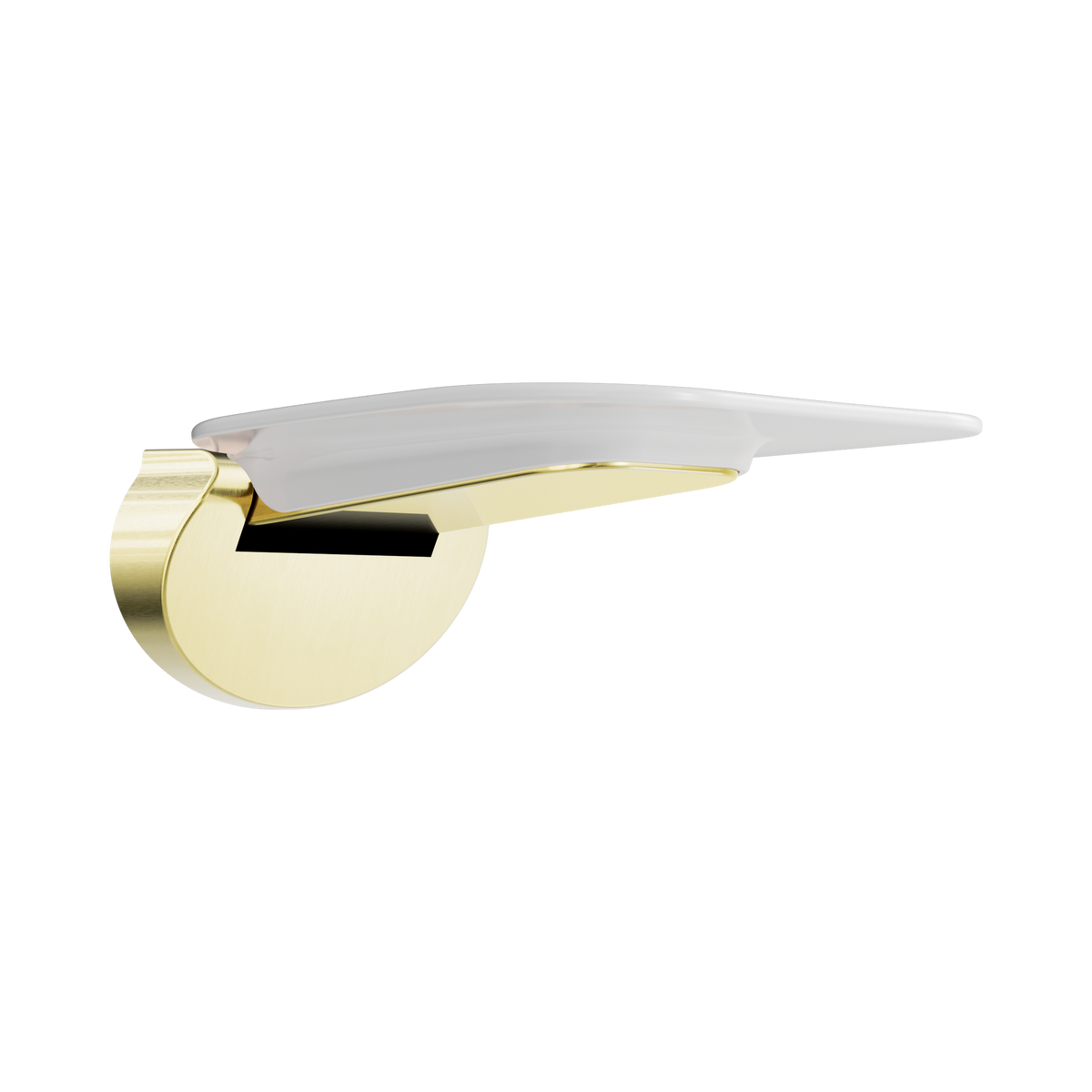Mecca Care Shower Seat 400X330mm Brushed Gold