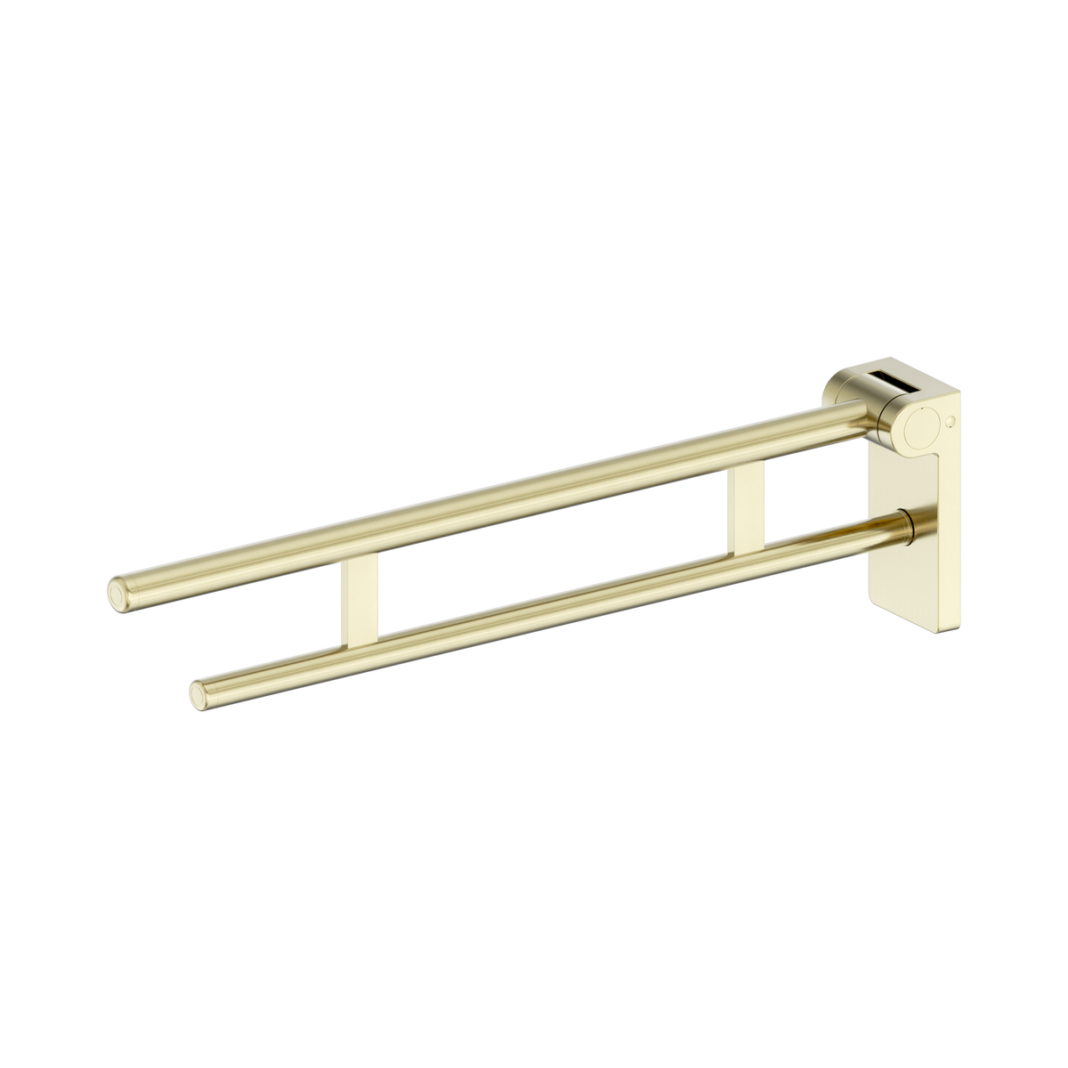 Mecca Care Foldable Toilet Support Arm Brushed Gold