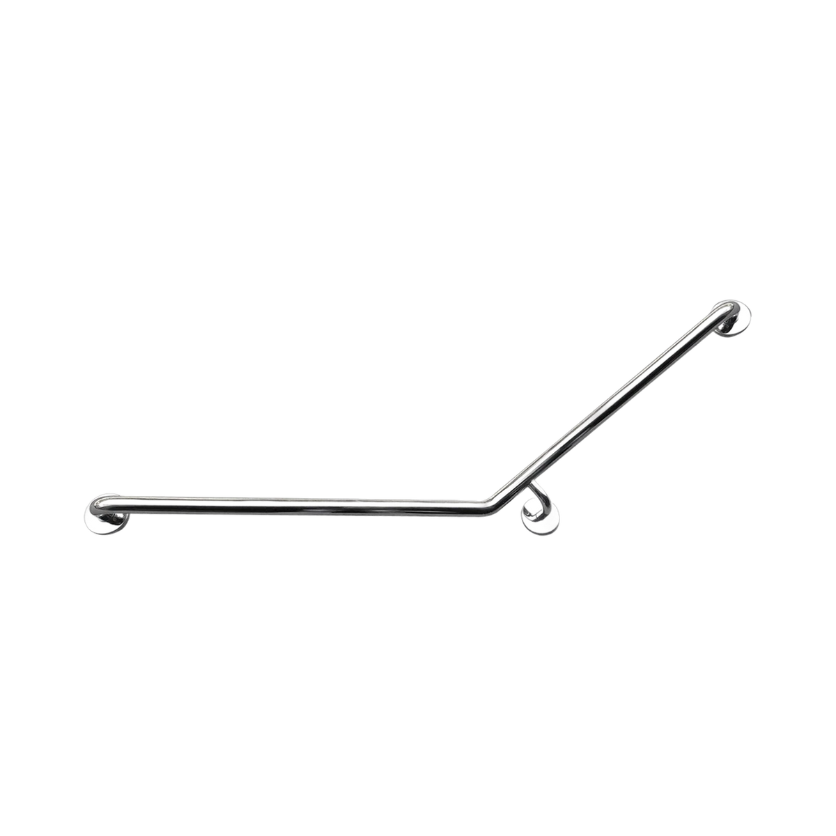 Classic Care SS304 800 X 700 140 Degrees Right Hand Chrome