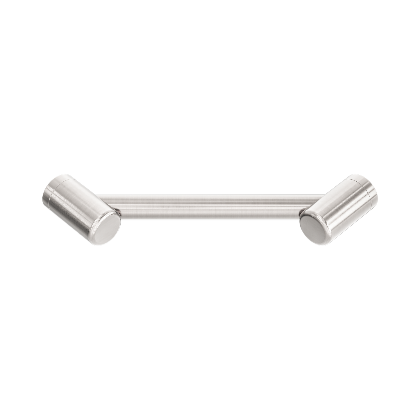 Mecca Care 25mm Footrest Corner Grab Rail 215mm Brushed Nickel