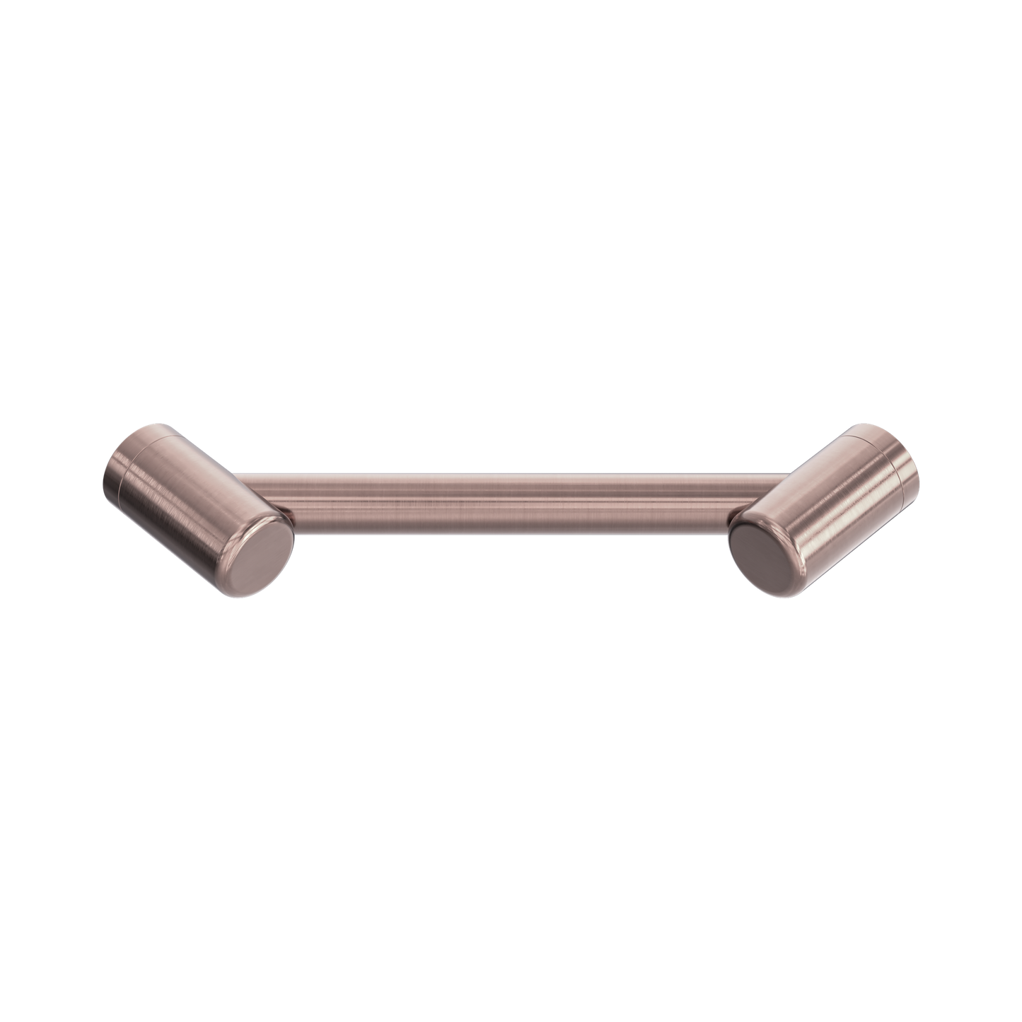 Mecca Care 25mm Footrest Corner Grab Rail 215mm Brushed Bronze