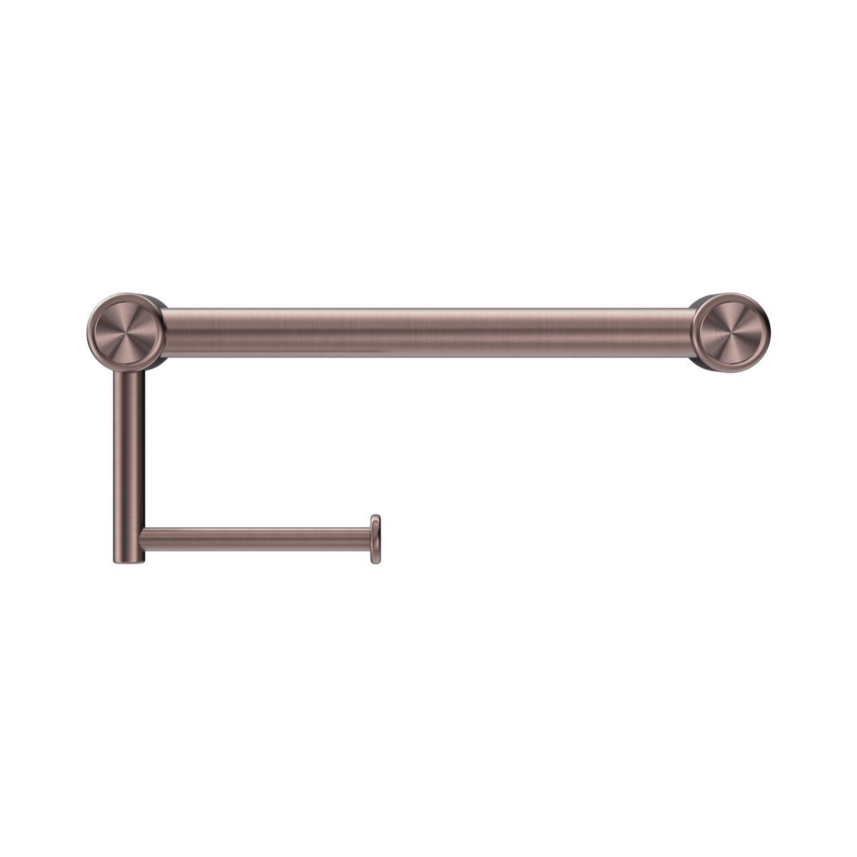 Mecca Care 25mm Toilet Roll Rail 300mm Brushed Bronze