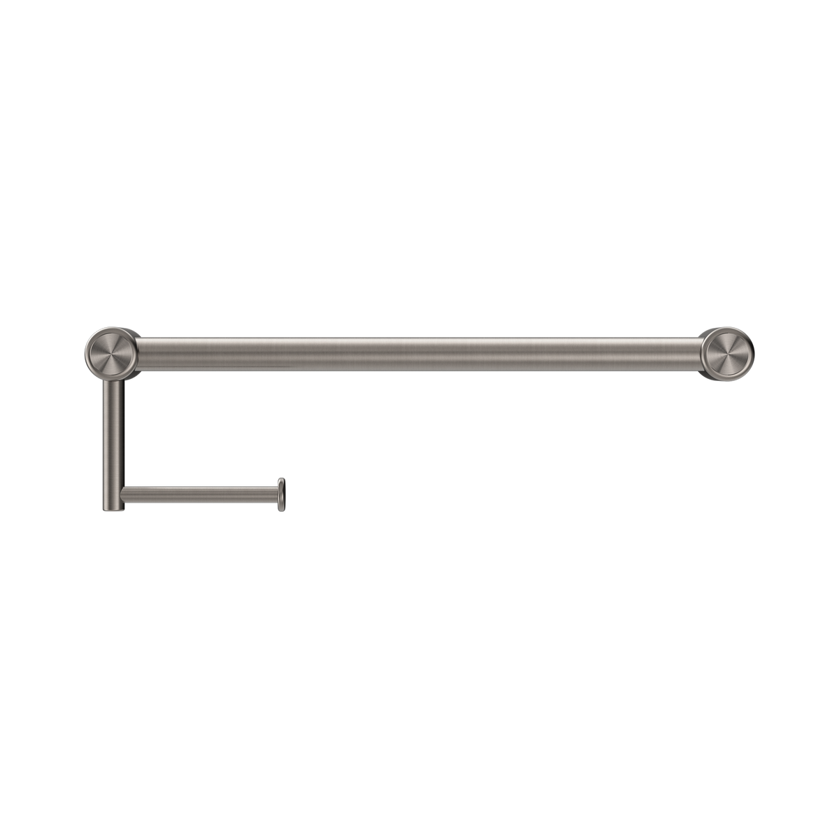 Mecca Care 25mm Toilet Roll Rail 450mm Brushed Nickel