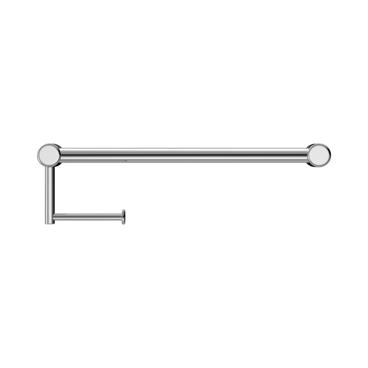 Mecca Care 25mm Toilet Roll Rail 450mm Chrome