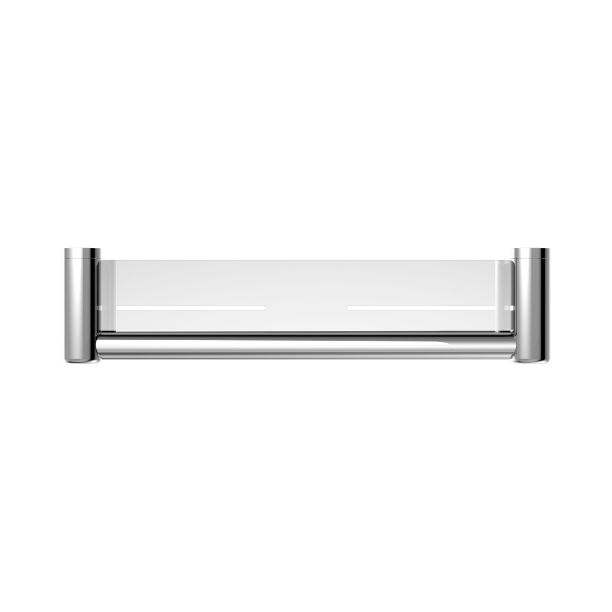 Mecca Care 25mm Grab Rail With Shelf 450mm Chrome