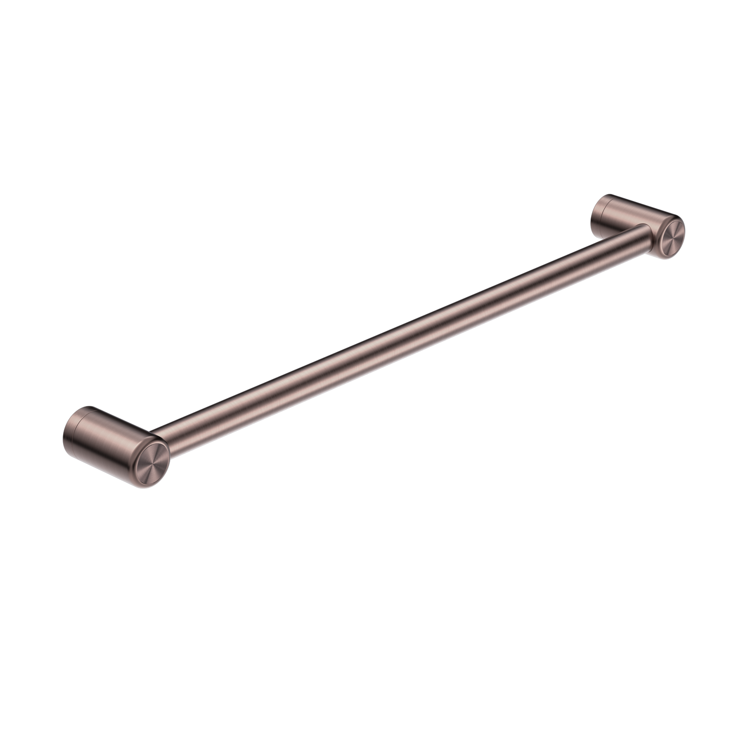 Nero Mecca Care 25mm Grab Rail 600mm Brushed Bronze