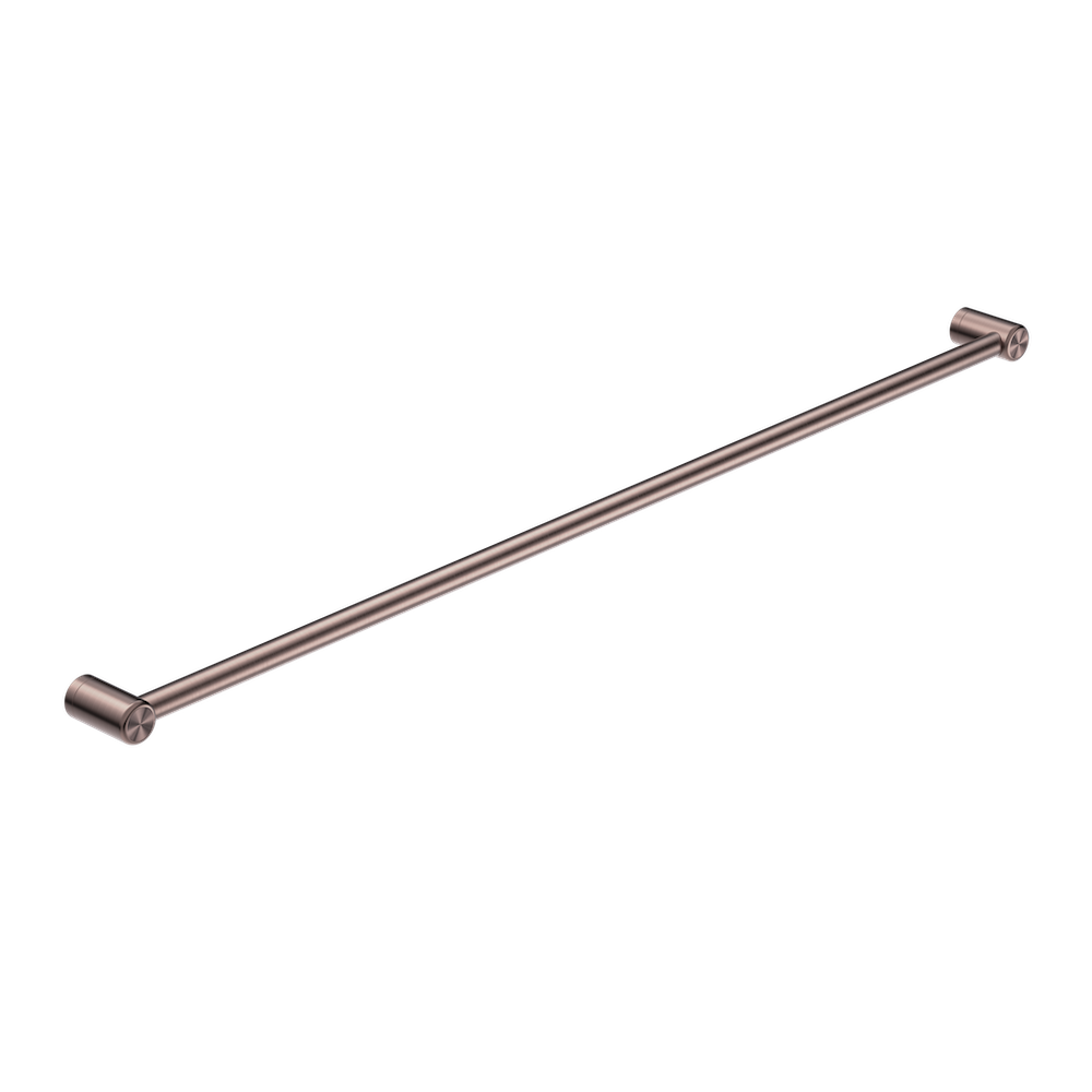 Nero Mecca Care 25mm Grab Rail 1200mm Brushed Bronze