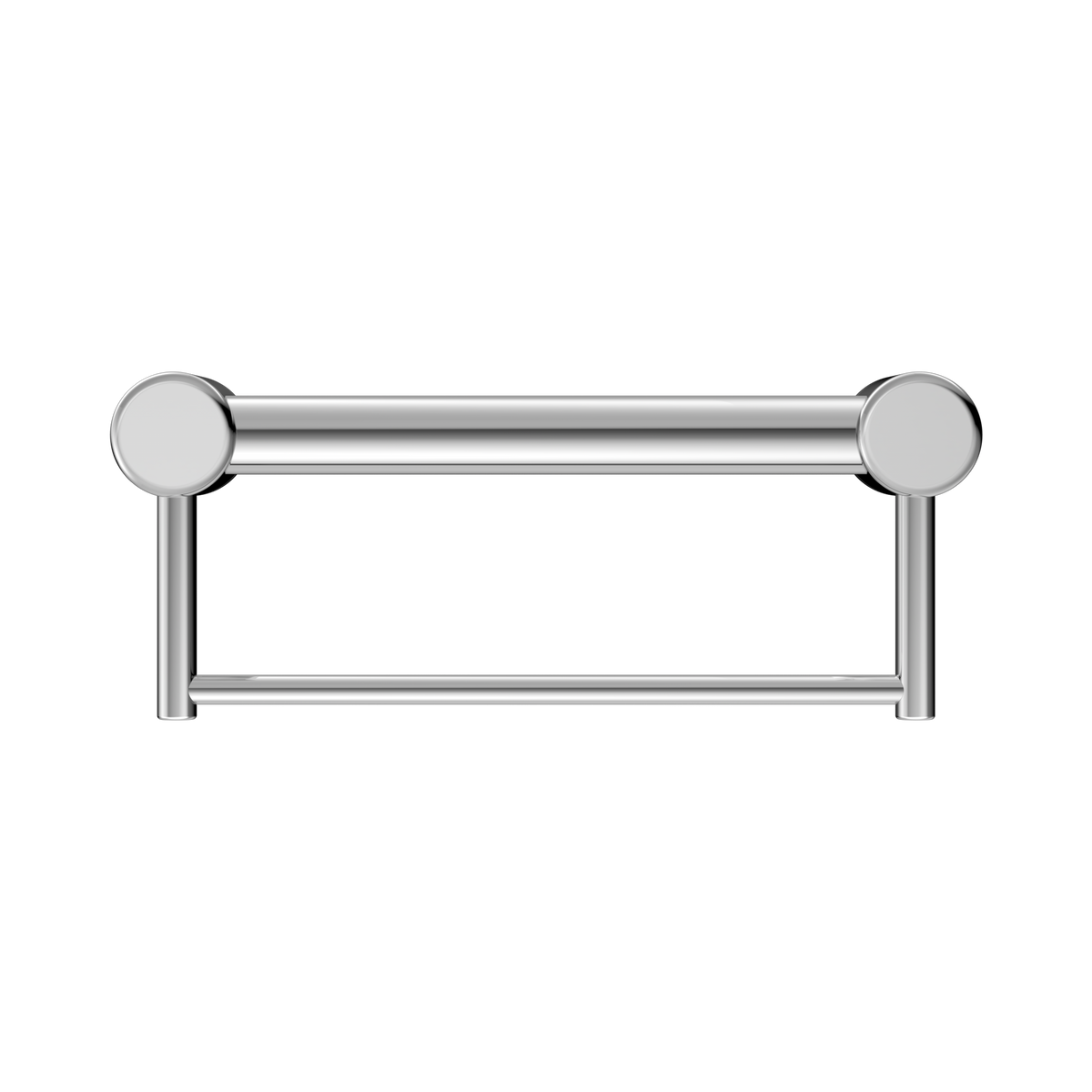 Mecca Care 32mm Grab Rail With Towel Holder 300mm Chrome