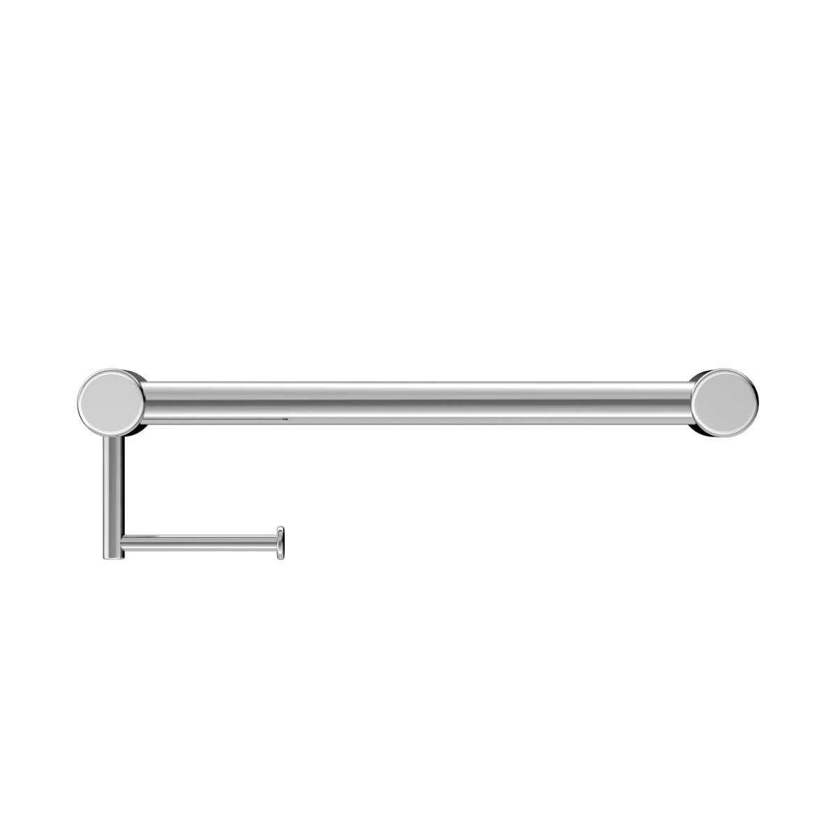Mecca Care 32MM Grab Rail With Toilet Roll Holder 450MM - Reno Spares