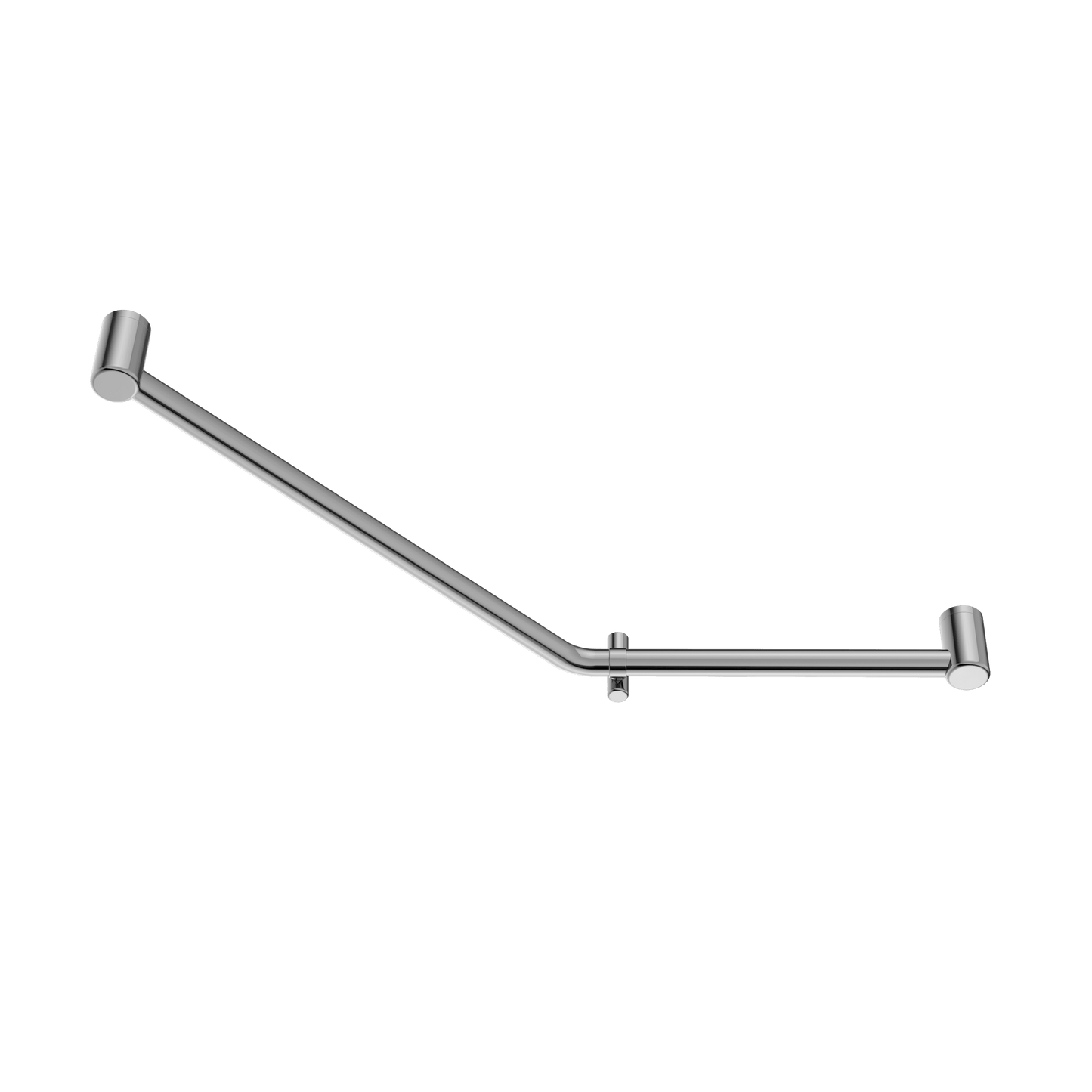 Mecca Care 32MM Ambulant 45 Degree Bent Tube Grab Rail 450X650MM - Reno Spares