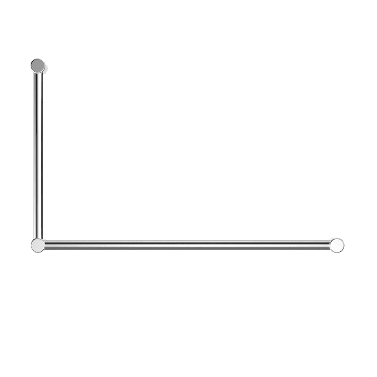 Mecca Care 32MM Dda Grab Rail Set 90 Degree 600X1000MM - Reno Spares