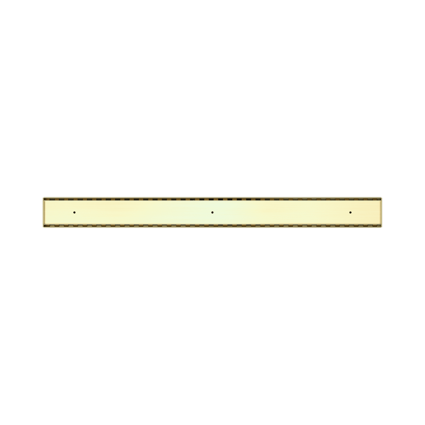 Tile Insert V Channel Floor Grate 50mm Outlet Without Outlet And Hole Saw Brushed Gold