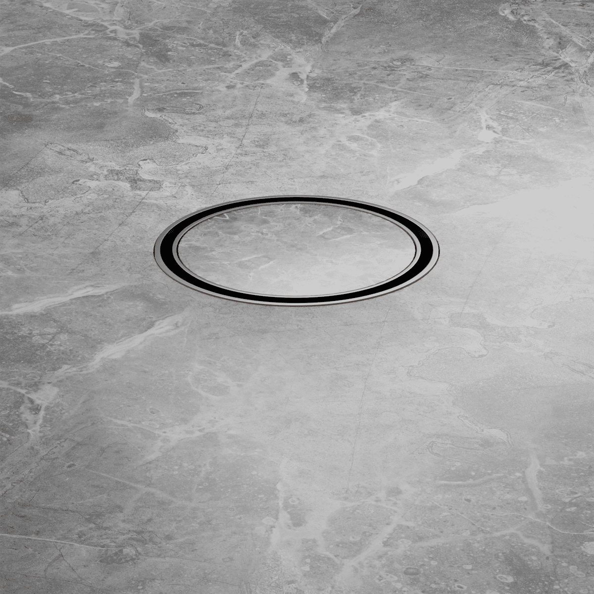 100MM Round Tile Insert Floor Waste 50MM Outlet - Reno Spares