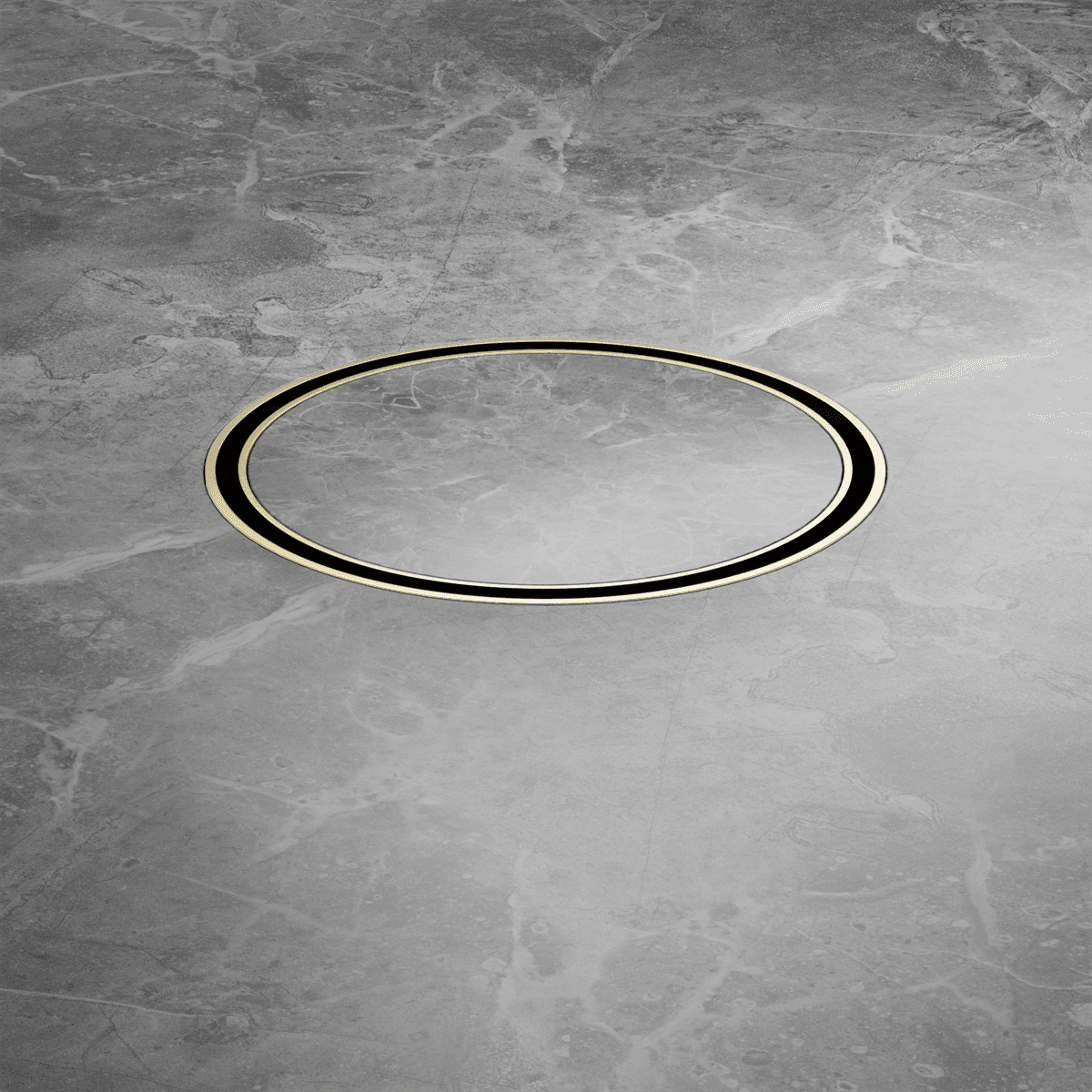 130MM Round Tile Insert Floor Waste 80MM Outlet - Reno Spares
