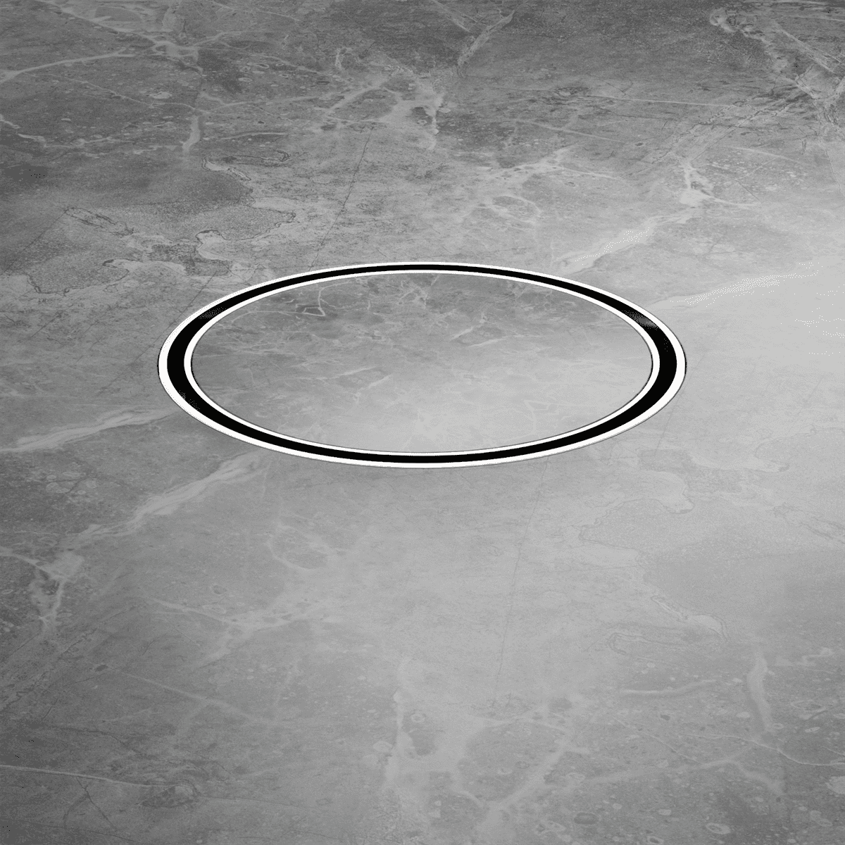130MM Round Tile Insert Floor Waste 80MM Outlet - Reno Spares