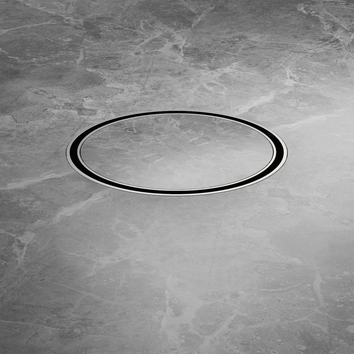 130MM Round Tile Insert Floor Waste 80MM Outlet - Reno Spares