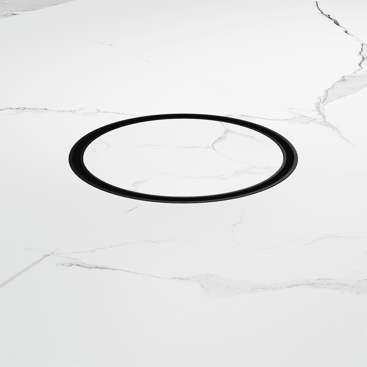 130MM Round Tile Insert Floor Waste 80MM Outlet - Reno Spares