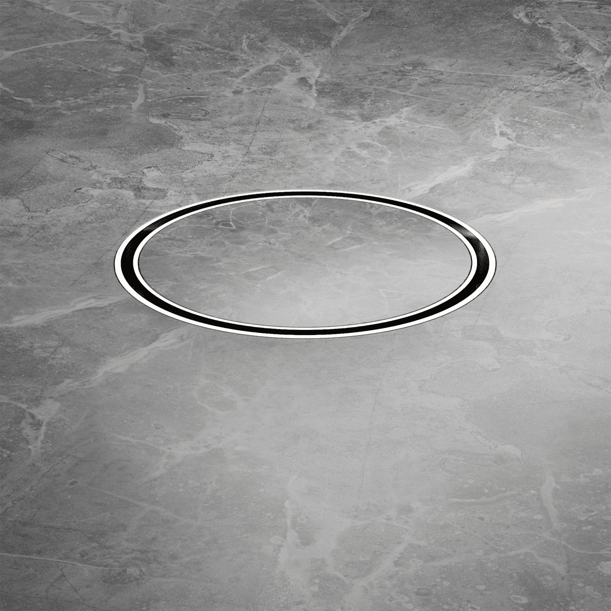 130MM Round Tile Insert Floor Waste 100MM Outlet - Reno Spares