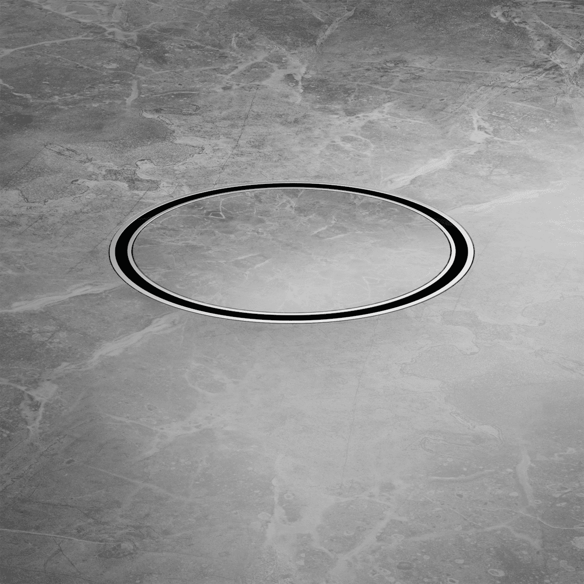 130MM Round Tile Insert Floor Waste 100MM Outlet - Reno Spares