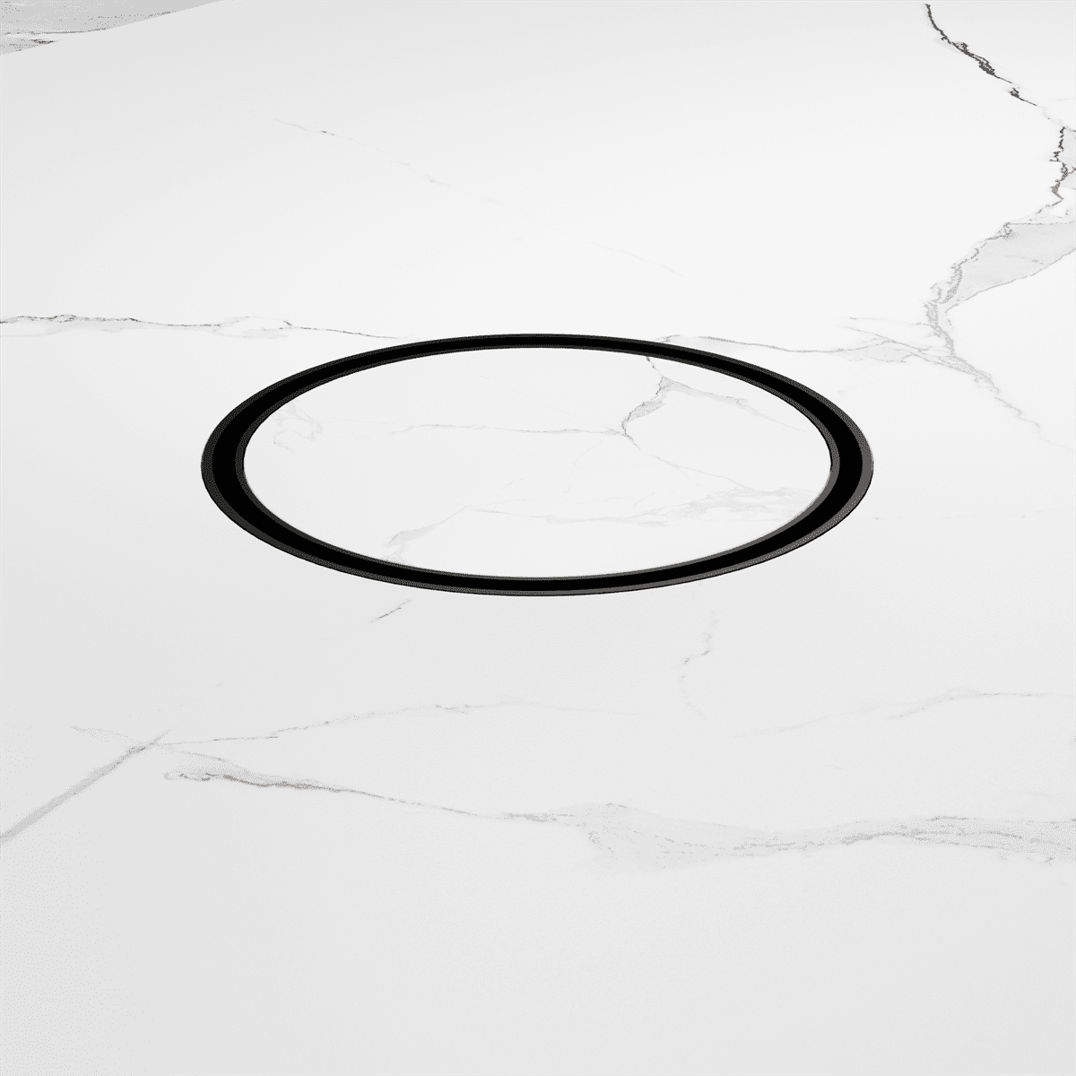 130MM Round Tile Insert Floor Waste 100MM Outlet - Reno Spares