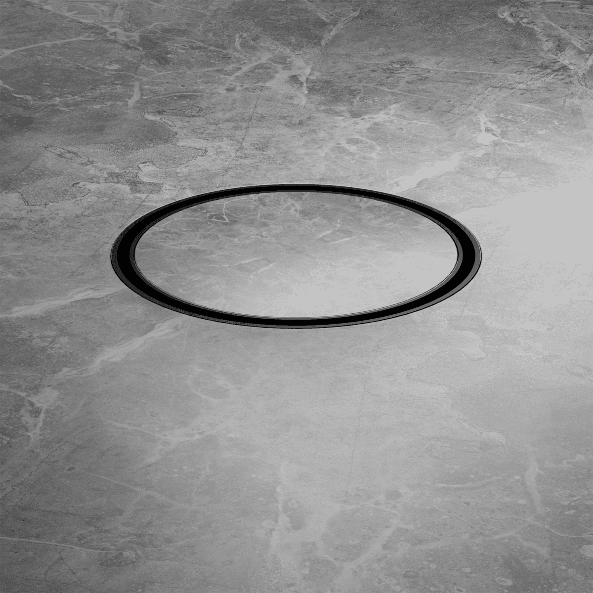 130MM Round Tile Insert Floor Waste 100MM Outlet - Reno Spares