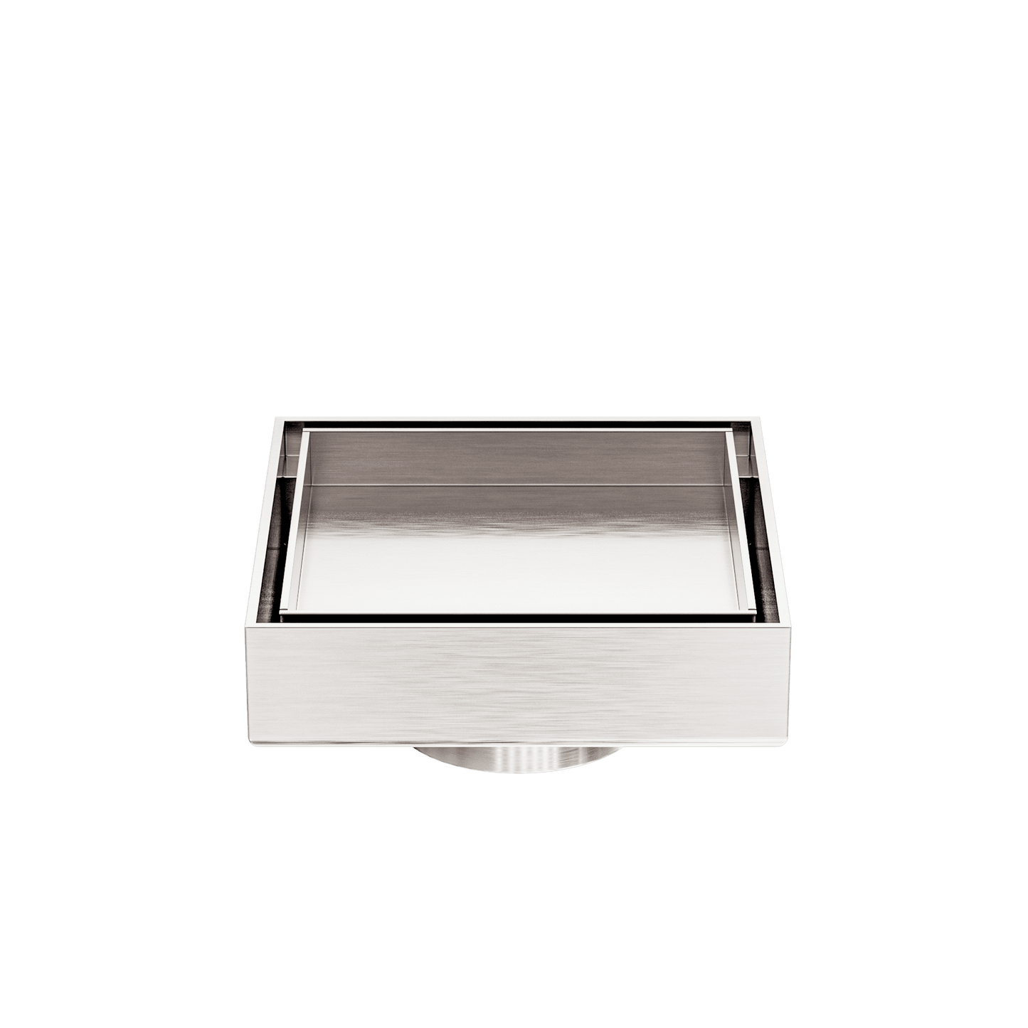 100MM Square Tile Insert Floor Waste 50MM Outlet - Reno Spares