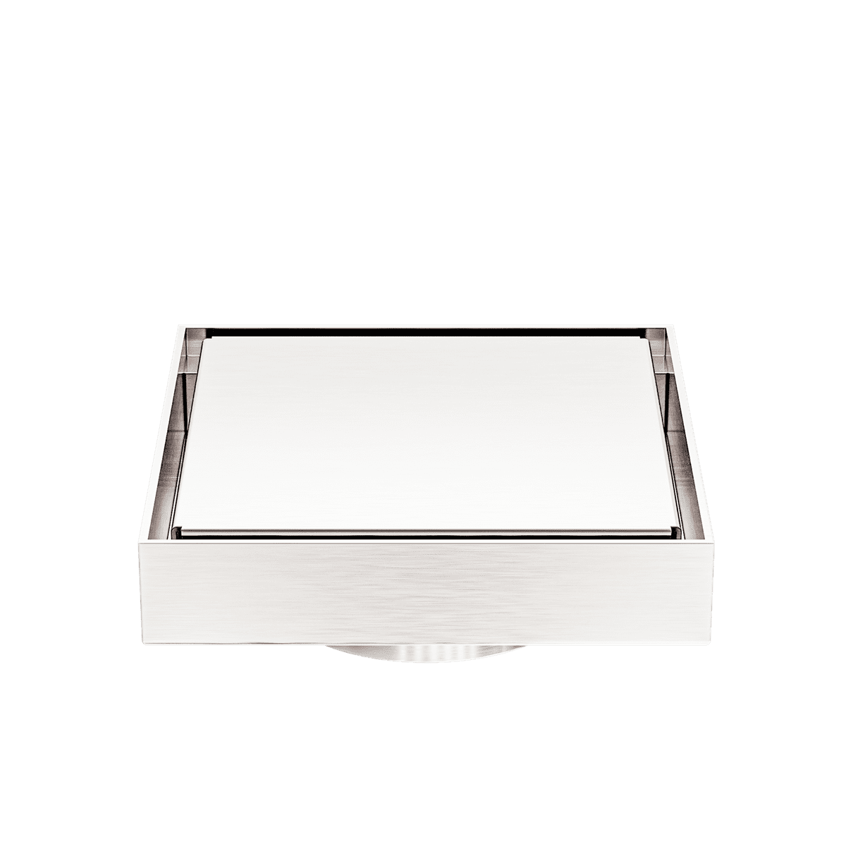 130MM Square Tile Insert Floor Waste 80MM Outlet - Reno Spares