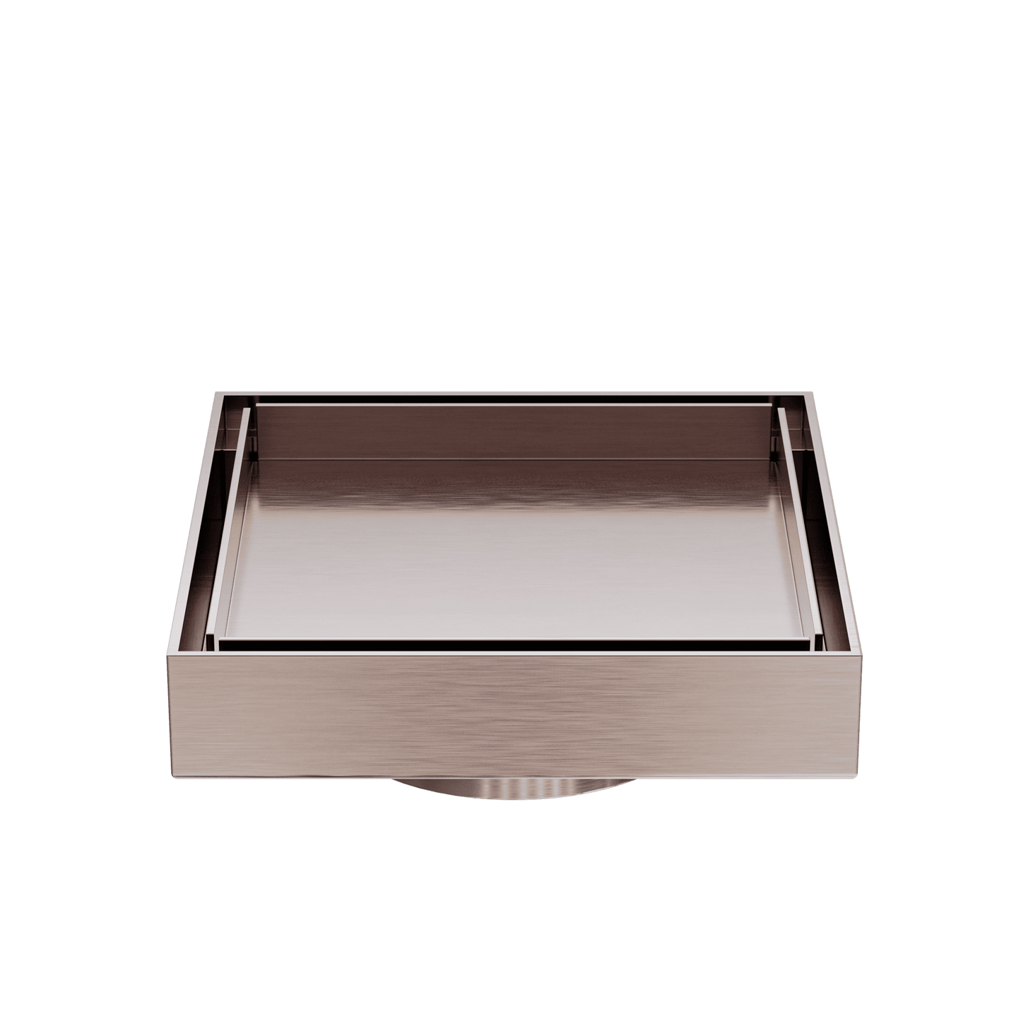 130MM Square Tile Insert Floor Waste 80MM Outlet - Reno Spares