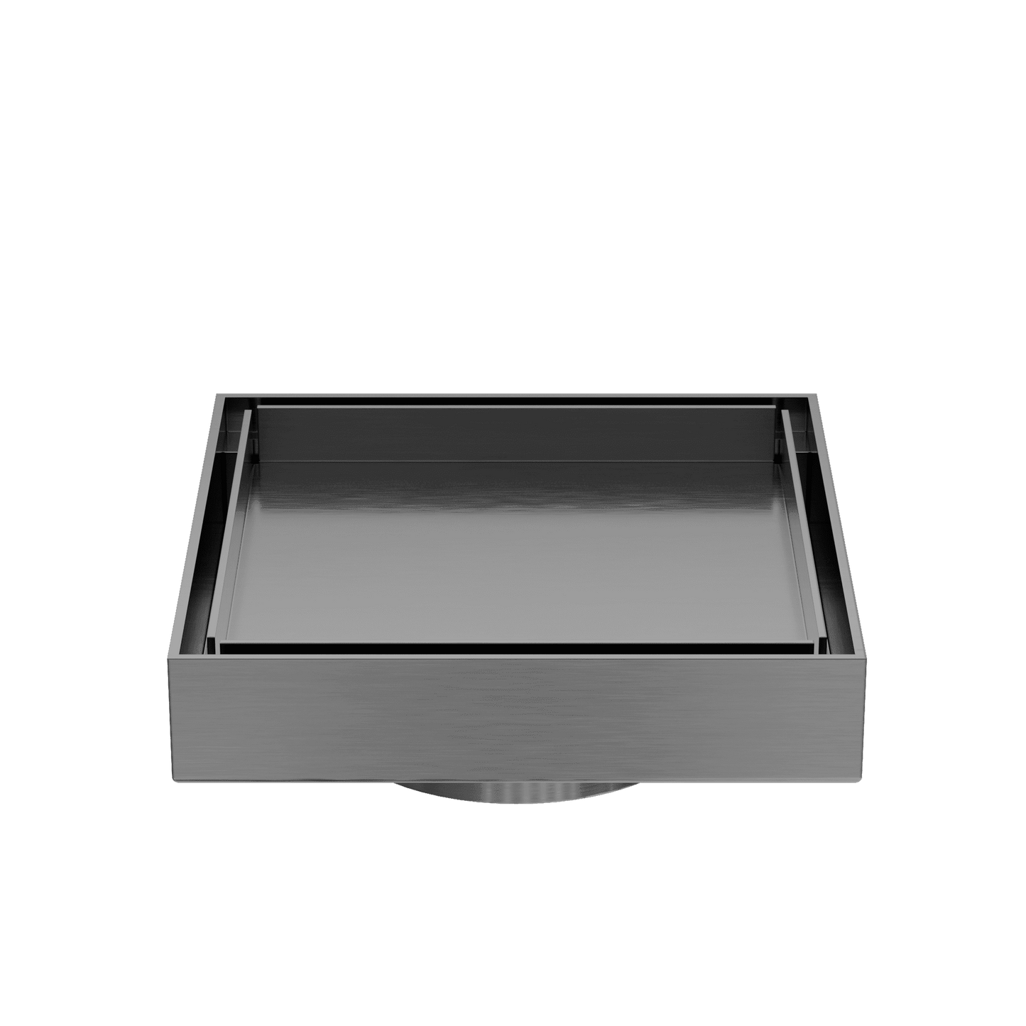 130MM Square Tile Insert Floor Waste 80MM Outlet - Reno Spares