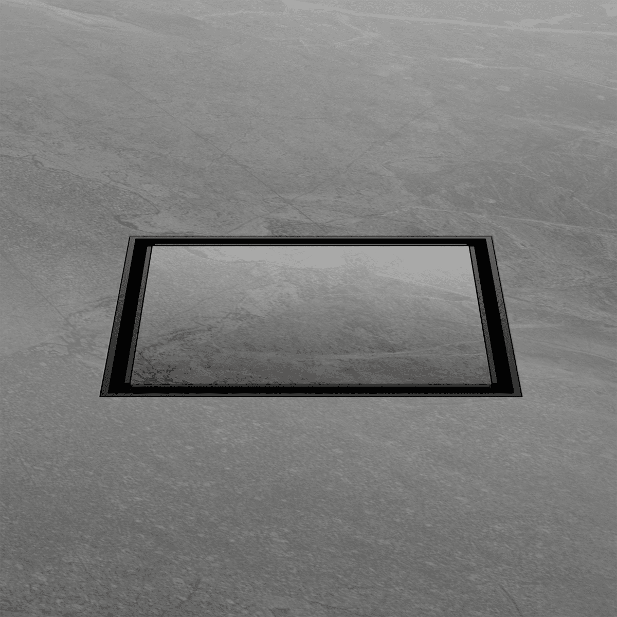 130MM Square Tile Insert Floor Waste 80MM Outlet - Reno Spares