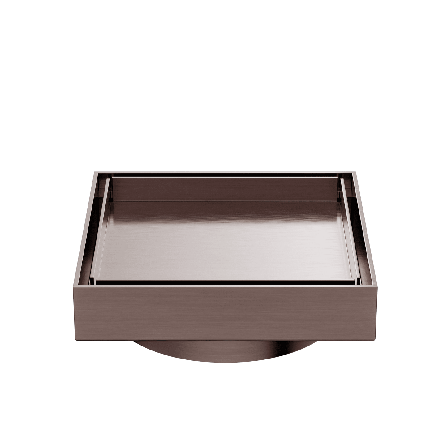 130MM Square Tile Insert Floor Waste 100MM Outlet - Reno Spares