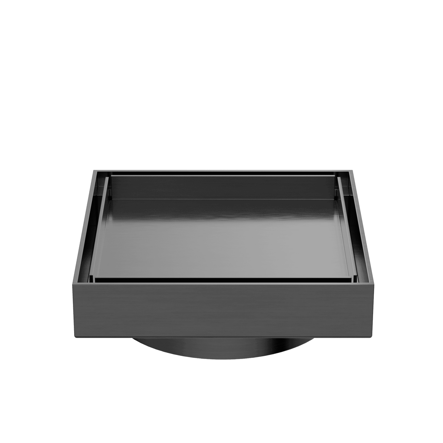 130MM Square Tile Insert Floor Waste 100MM Outlet - Reno Spares
