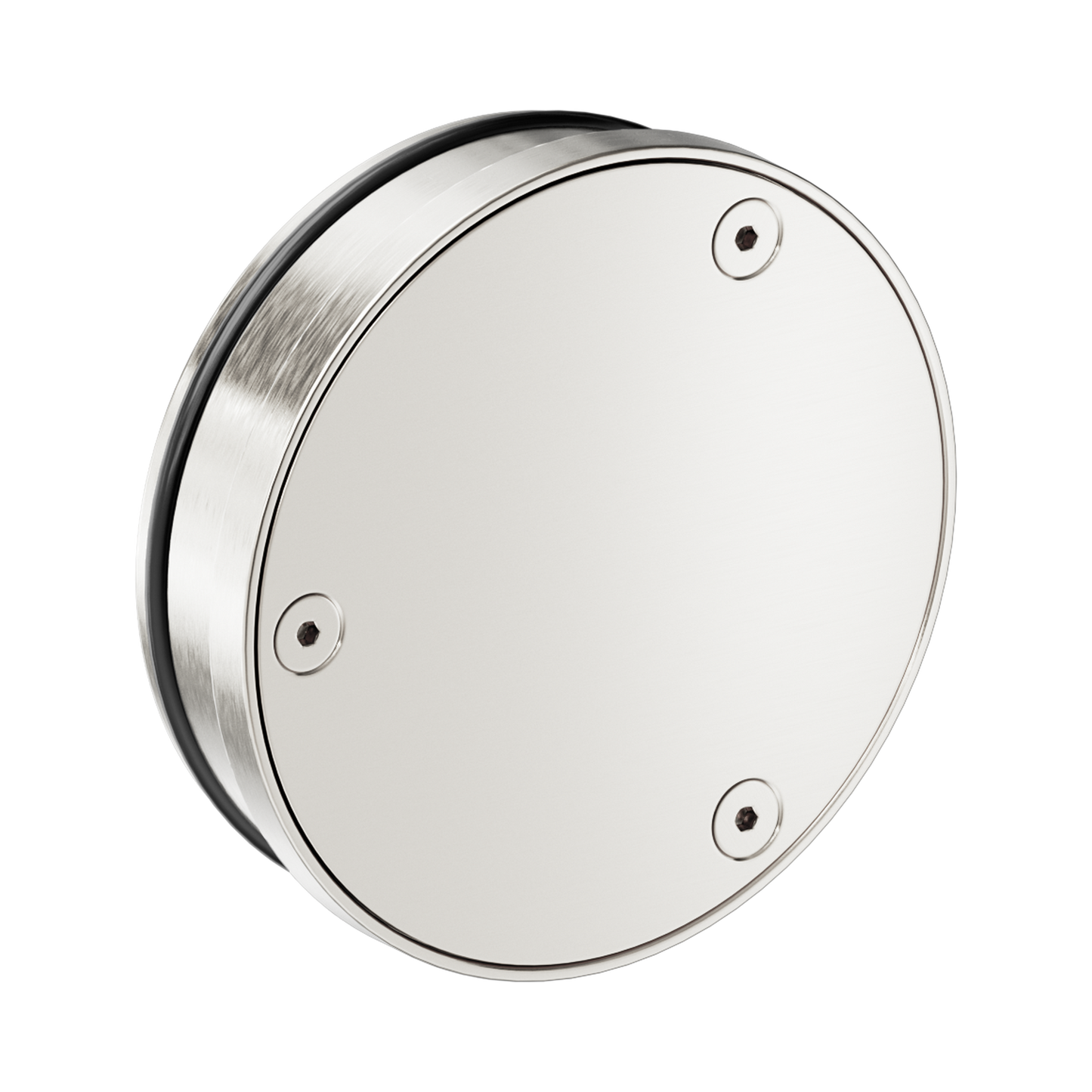 316L Stainless Round Clear Out 100mm Outlet Brushed Nickel