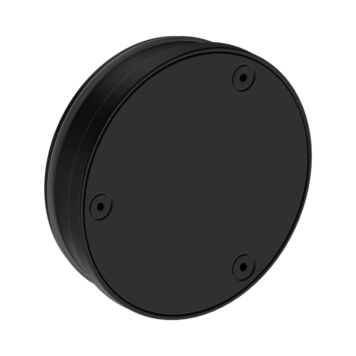 316L Stainless Round Clear Out 100mm Outlet PVD Black
