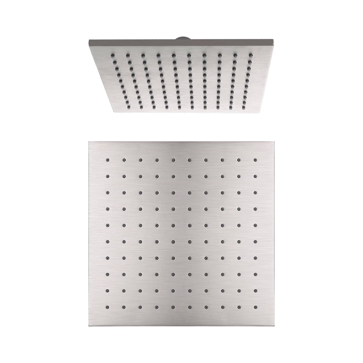 250mm Square Shower Head Brushed Nickel