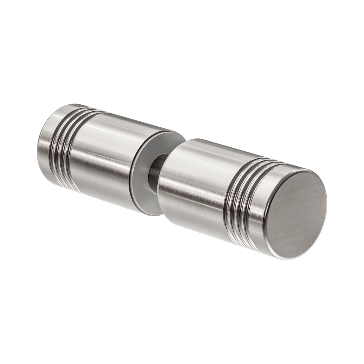Round Shower Knob Brushed Nickel