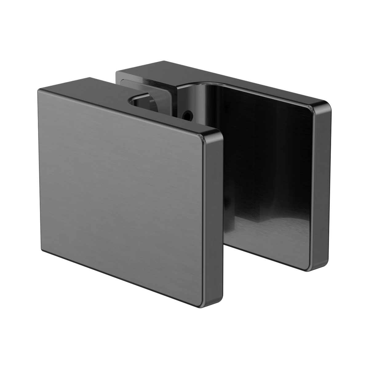 Square Shower Knob Handle Gun Metal