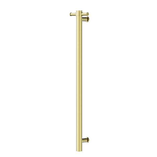 Nero Non-Heated Vertical Towel Rail 900mm Brushed NRV901BG