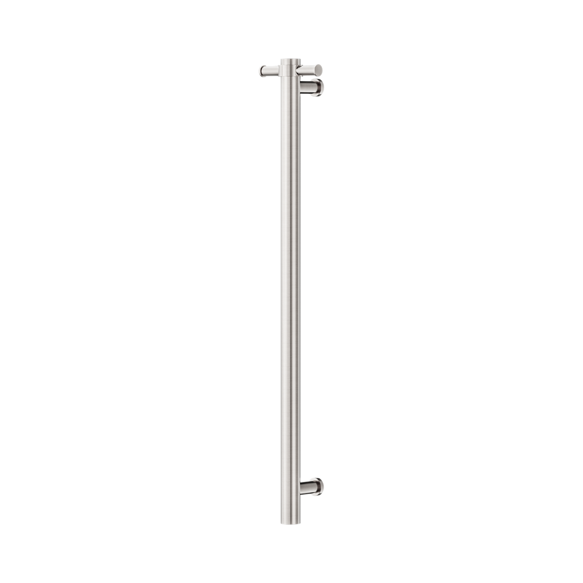 Non-Heated Vertical Towel Rail 900mm Brushed Nickel