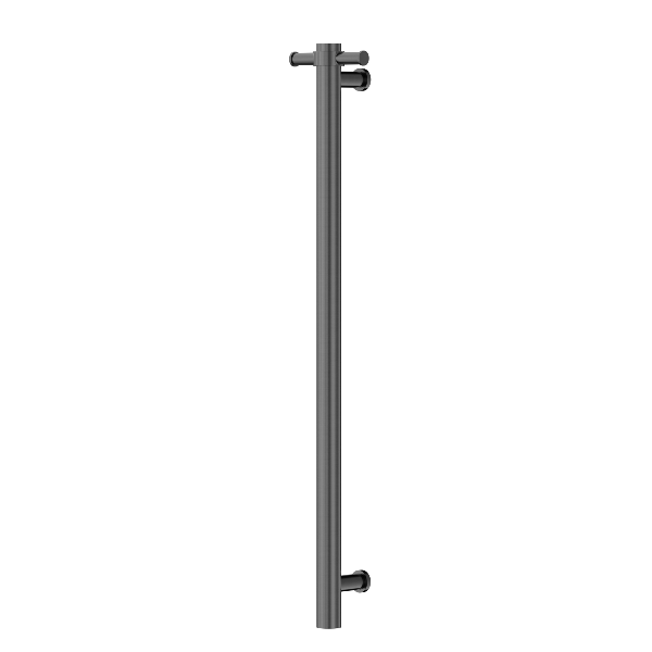 Nero Non-Heated Vertical Towel Rail 900mm Gun Metal NRV901GM