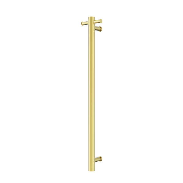 Nero NRV902hBG Mecca 240V Single Vertical Heated Towel Rail Brushed