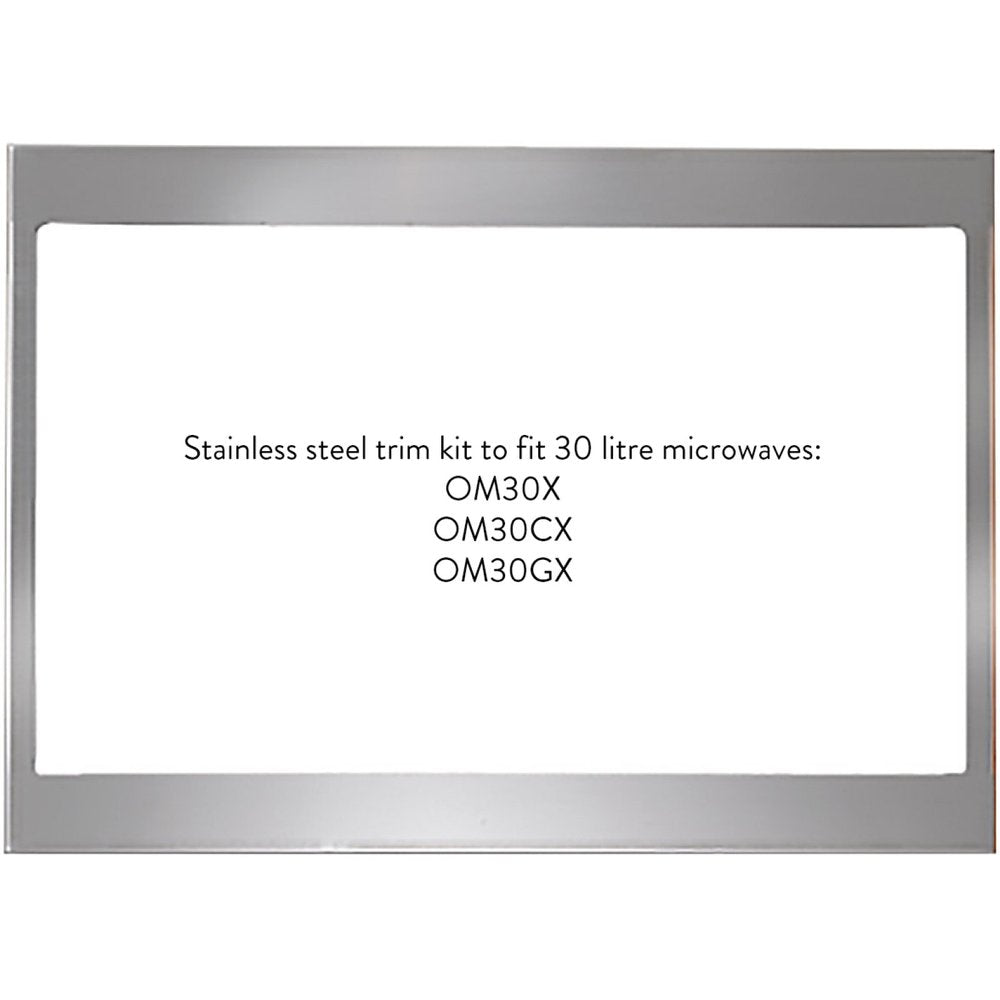Omega 30L Microwave Stainless Steel Trim Kit