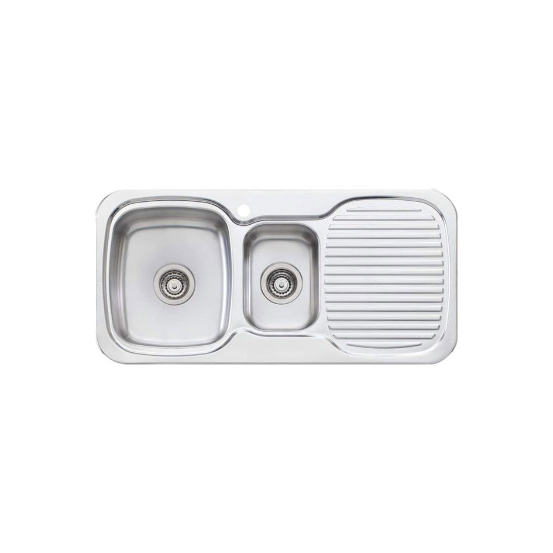Oliveri Sink 980mm 1&1/2 LH Bowl