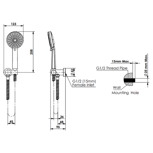 Optima Handshower - Reno Spares
