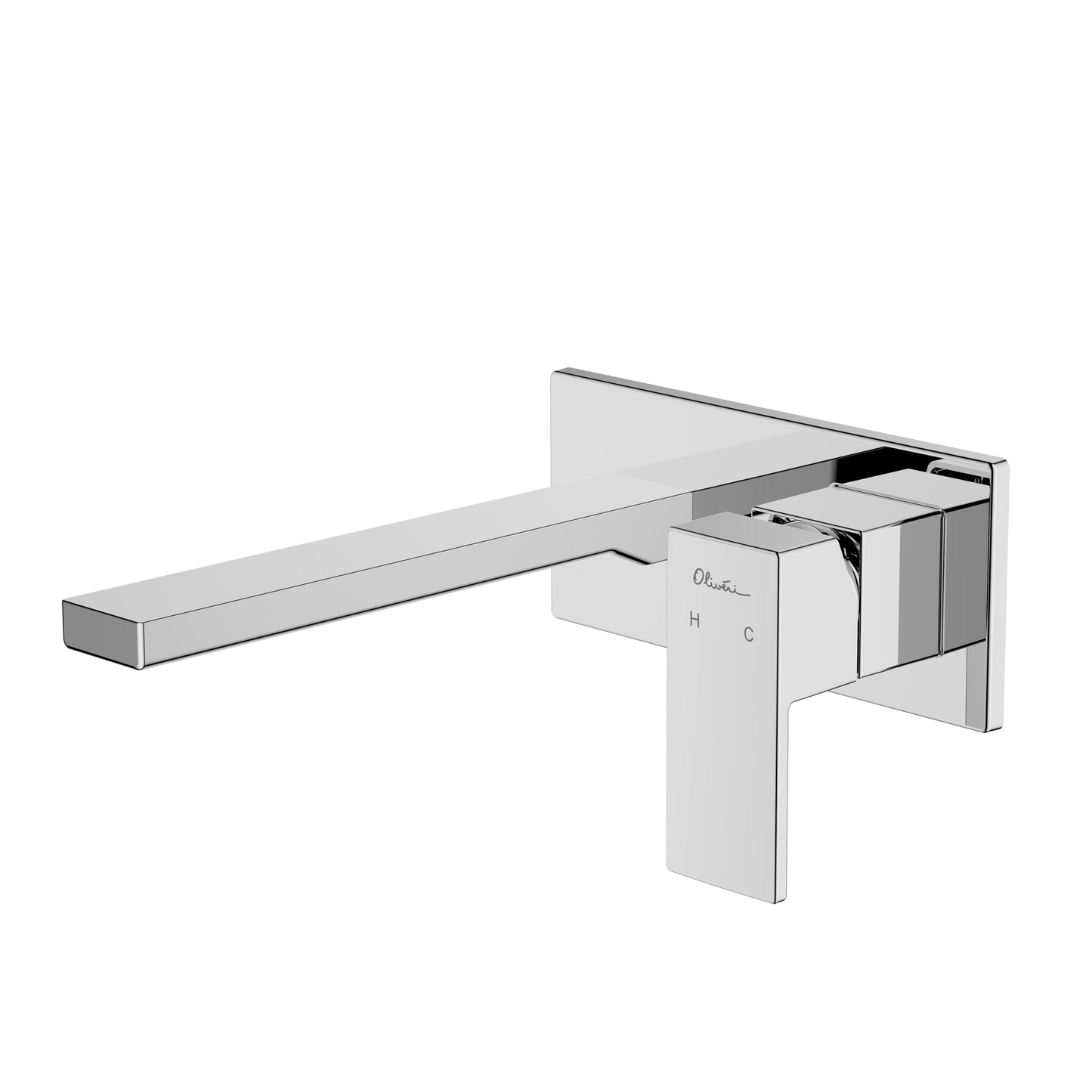 Oliveri Prague Wall Mixer Set CR