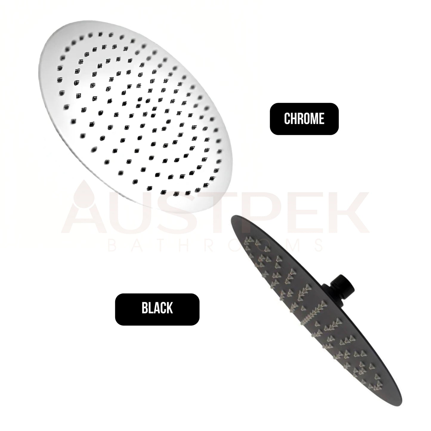 INSPIRE SHOWER HEAD ROUND 200MM