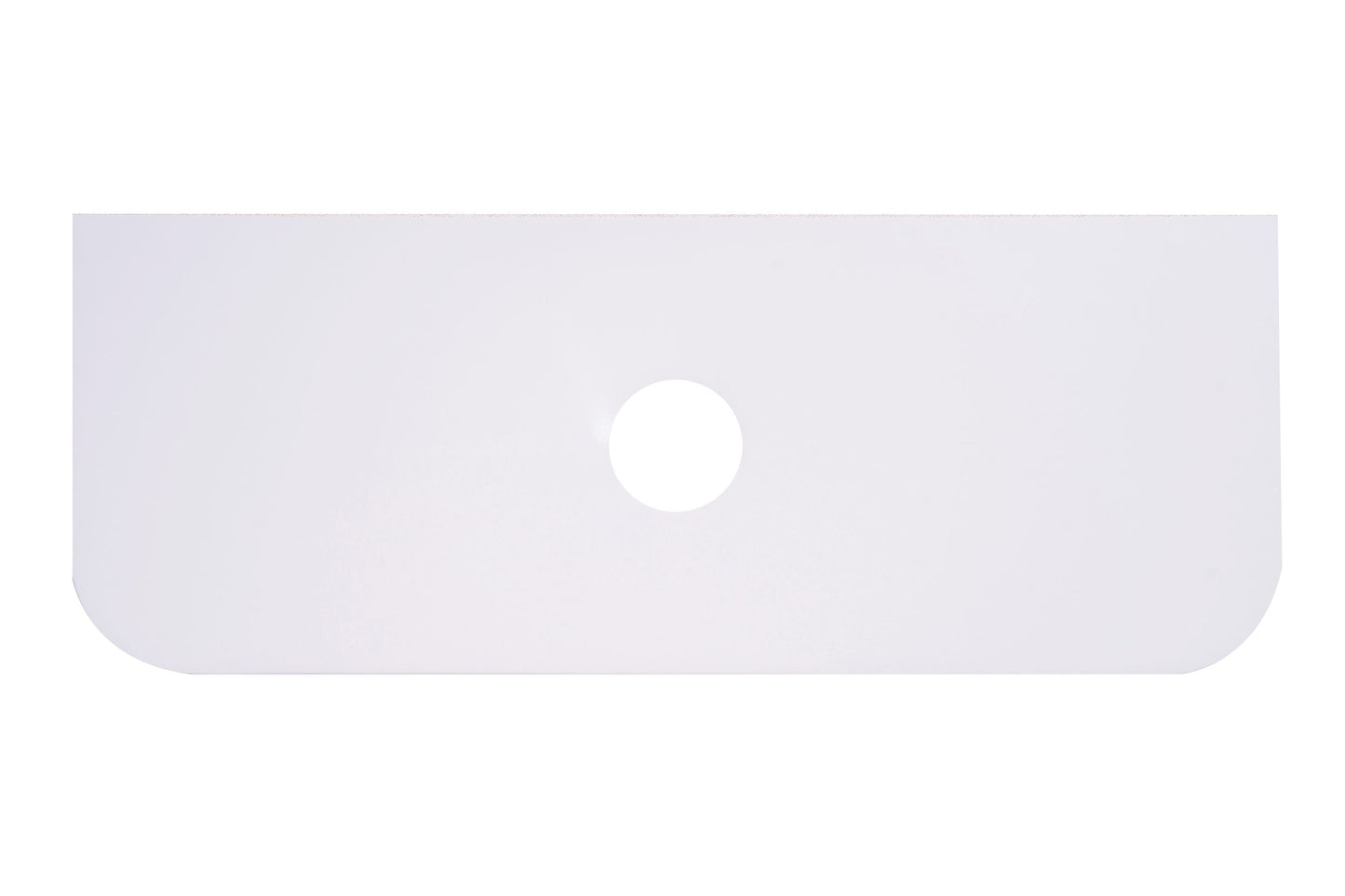 1200mm Stone Top - Rounded Corner / Luna White